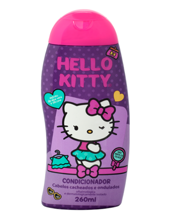 Condicionador Cacheados e Ondulados Hello Kitty 260ml