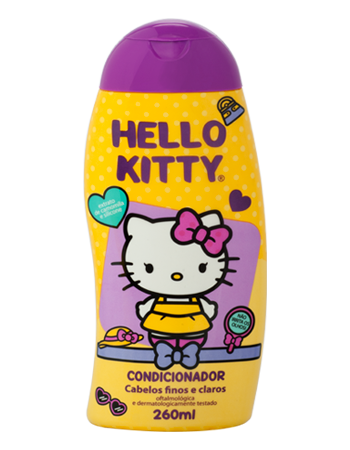 Condicionador Finos e Claros Hello Kitty 260ml