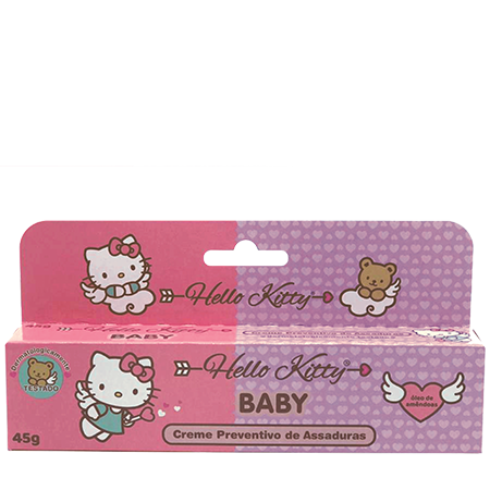 Creme Preventivo de Assaduras Hello Kitty Baby 45g