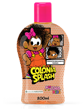 Colônia Splash Cachos Milena Kids 200ml
