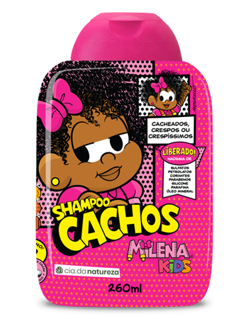 Shampoo Cachos Milena Kids 260ml