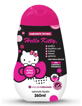 Sabonete Íntimo Hello Kitty 260ml